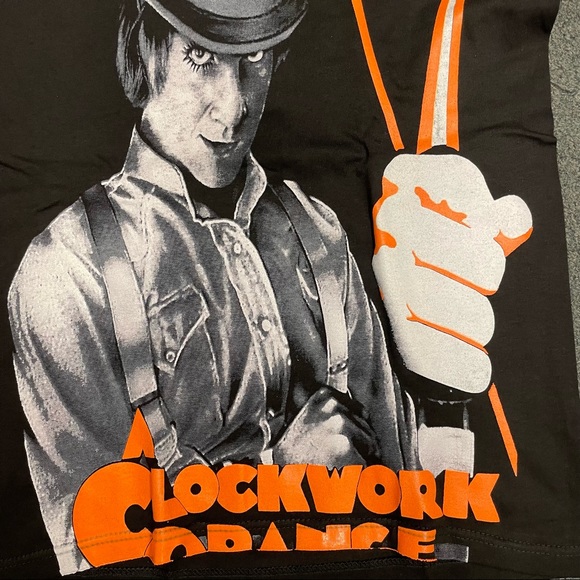 A clockwork orange movie graphic Tshirt !
Brand new - Picture 2 of 4